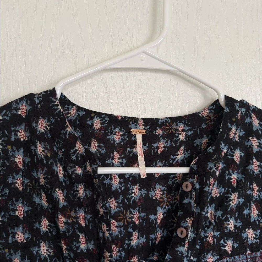 Free People Jenna Bohemian Blouse